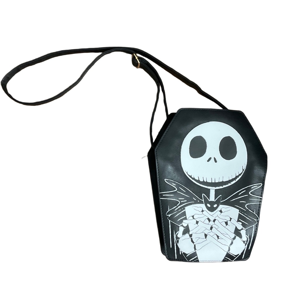 Black Jack Skellington Coffin Shape Crossbody Bag‎ Nightmare Before Christmas